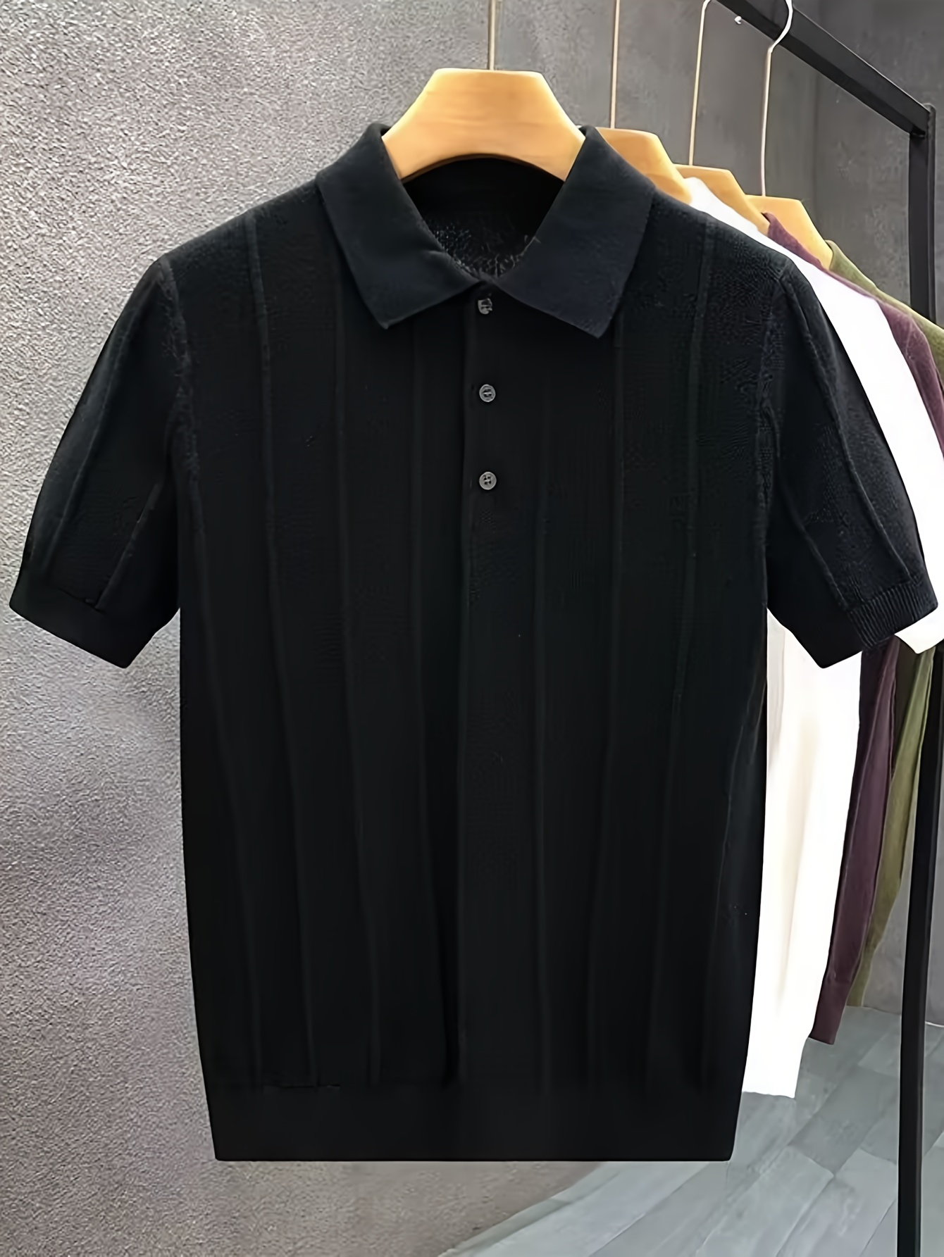 Polo Shirt Pique - قميص بولو فاخر عالي الجودة بنسيج