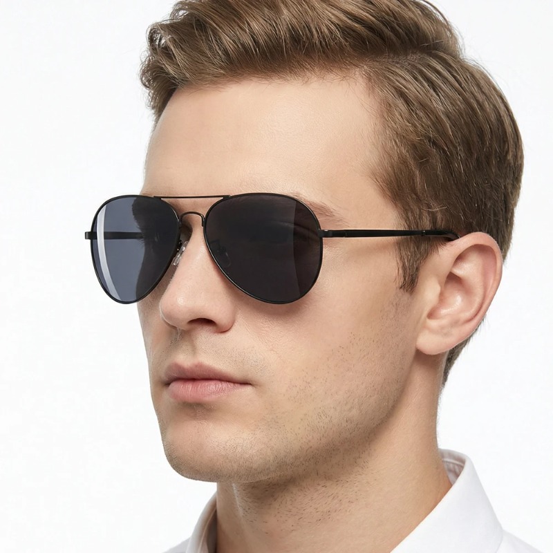 نظارات شمسية كلاسيكية كبيرة لل - مراجعة Sunglasses Aviator Polarized وسعره