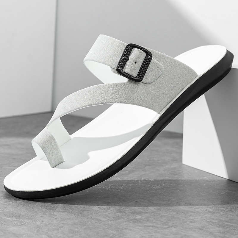 شباشب جلدية يدوية الصنع جديدة  - مراجعة Flip Flop Leather Men وسعره
