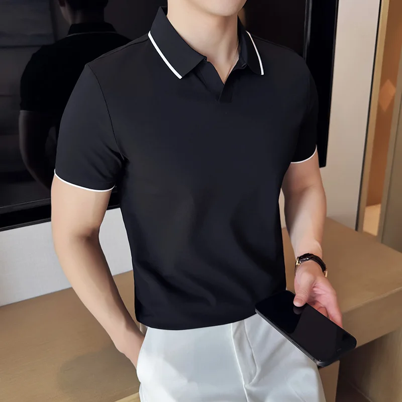 الرجال قميص بولو الصيف ضوء رقي - مراجعة Polo Shirt Pique وسعره