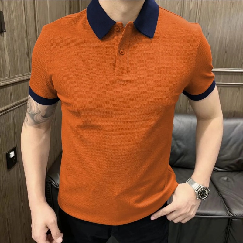 قميص بولو رجالي مقاس كبير من ق - مراجعة Polo Shirt Pique وسعره
