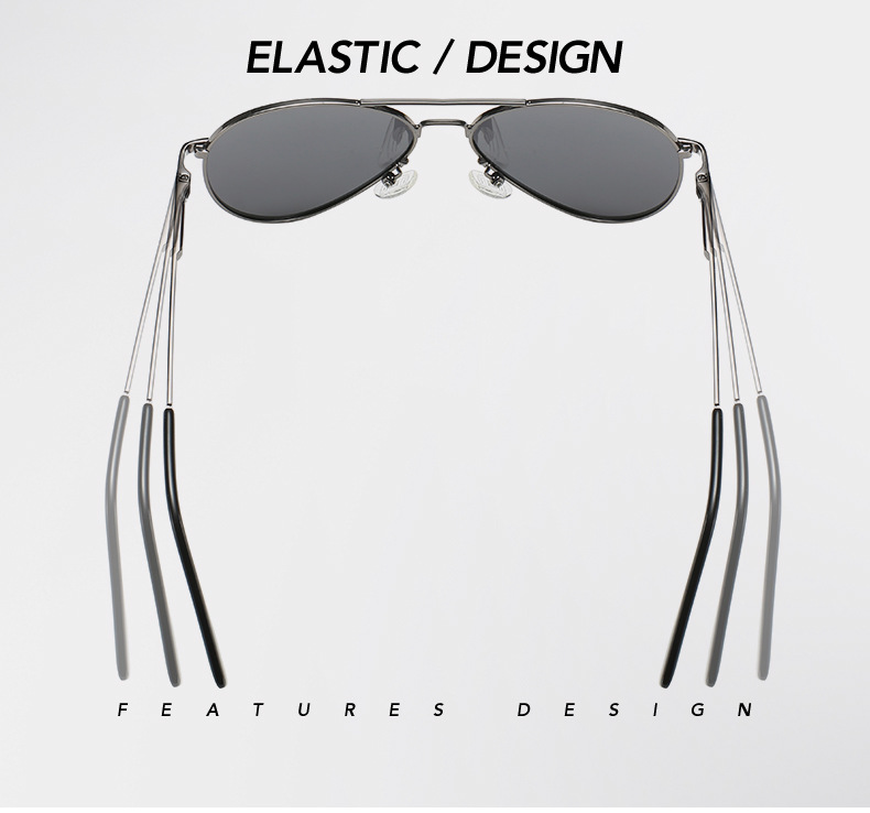 نظارات شمسية للجنسين بإطار صغي - مراجعة Sunglasses Aviator Polarized وسعره