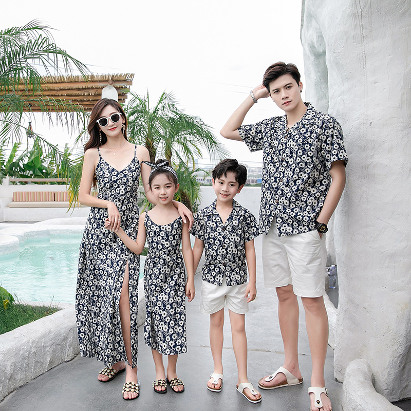 ملابس عائلية متطابقة: فستان ما - مراجعة Resort Shirt Floral وسعره