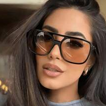 نظارات شمسية مربعة الشكل بتصمي - مراجعة Sunglasses Aviator Polarized وسعره